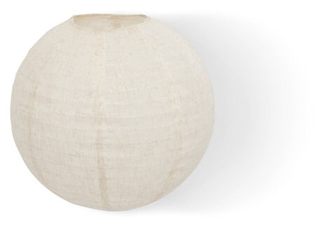 Лампион топка atmosphera Jordy, Ленен, Бежов, Ø43 cm