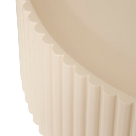 Masă de cafea cu spațiu de depozitare Juna, bej, MDF, 33 cm