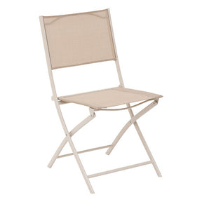 Modula linen clay folding chair