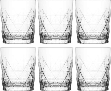 Set de pahare whisky LAV Keops, 345 ml, 6 buc.