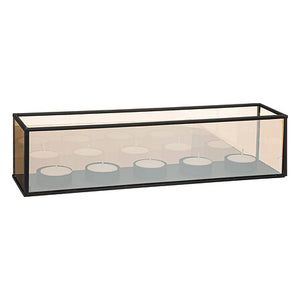 Infini candle jar set with 5 tealights