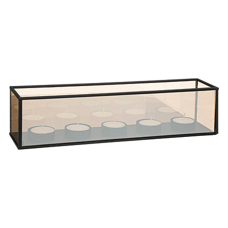 Infini candle jar set with 5 tealights