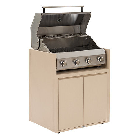 BBQ module outdoor kitchen Aluxia stone