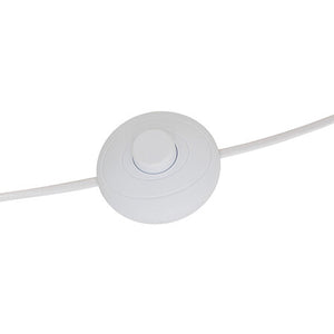 Лампион atmosphera Adria, Бял, 145 cm