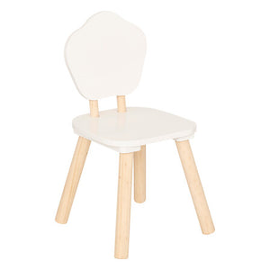 Scaun pentru copii Atmosphere Douceur Organic, MDF, Alb