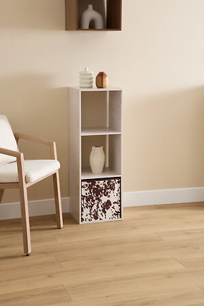 Етажерка 5five Mix'n Modul, 3 отделения, Ефект травертин, Taupe, 100,5 cm