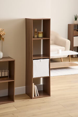 Етажерка 5five Mix'n Modul, MDF, Орех, 4 отделения, 134 cm