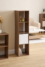 Етажерка 5five Mix'n Modul, MDF, Орех, 4 отделения, 134 cm