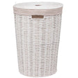 Кош за пране 5five Costa, Кръгъл, Бял, 40L