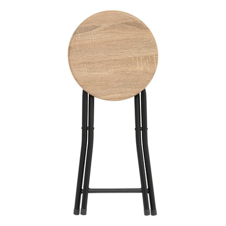 Сгъваемо столче 5five, Дърво и MDF, Бежово