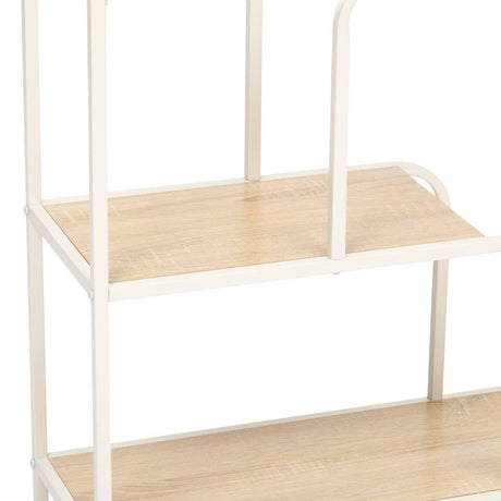 Конзолна маса 5five, 4 рафта, MDF, Бежова, 76 cm