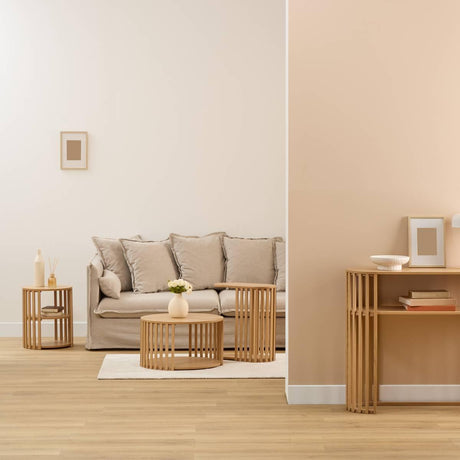 Нощно шкафче 5five с рафт, MDF, Бежово, 48 cm