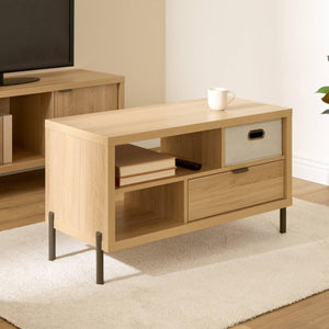 Кафе маса 5five Alvo, MDF, Натурал, 92.5 cm