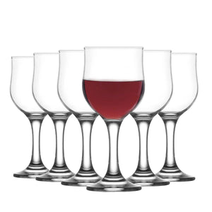 Set pahare vin roșu LAV Nevakar, 330 ml, 6 buc. 