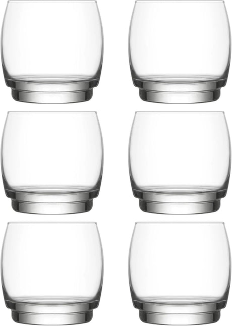 Set de pahare whisky LAV Lune, 325 ml, 6 buc.
