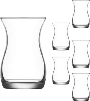 Set ceai turcesc LAV Klasik, 115 ml, 6 buc