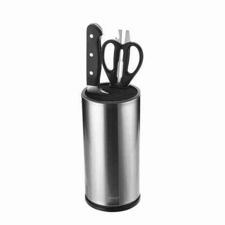 Suport rotund pentru cuțite KingHoff 1654, inox