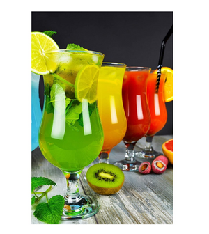 Сет чаши за коктейл LAV Fiesta, 390 мл, 6 бр