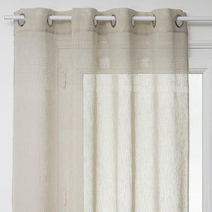 Sab sheer curtains 140 x 240 cm linen-coloured