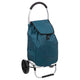Сгъваема пазарска количка 5five Modern Color, Алуминий, 51L, Синя