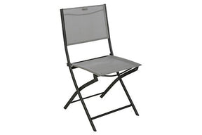 Modula pebble graphite folding chair