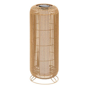 Соларна LED лампа на стойка atmosphera Loise, Бежова, 78 cm