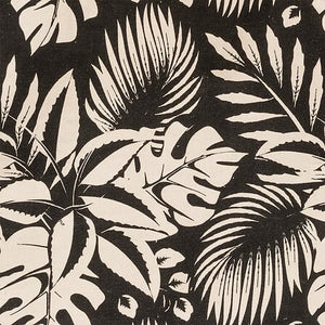 Памучна пазарска чанта 5five, Jungle дизайн, Бежова, 33L