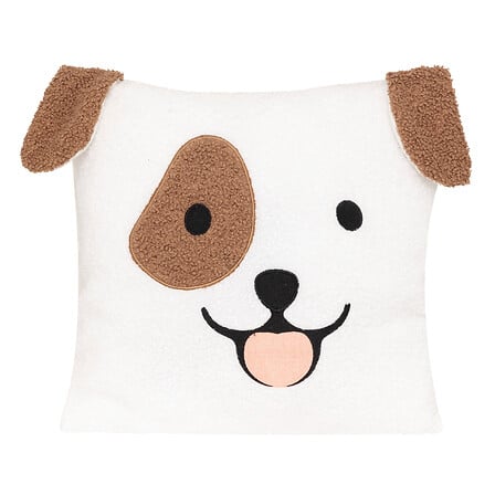 Pernă decorativă pentru copii Atmosphera Dog, Boucle, 40x40 cm