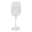 Set of 4 Lunis wine glasses 38 cl gold