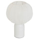 Настолна лампа atmosphera Tobie, Mетал, Бял, 33 cm - Homesector