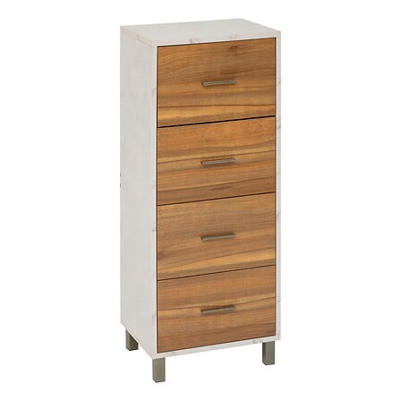 Скрин с 4 чекмеджета 5five Côme, Висок, 97.5 cm