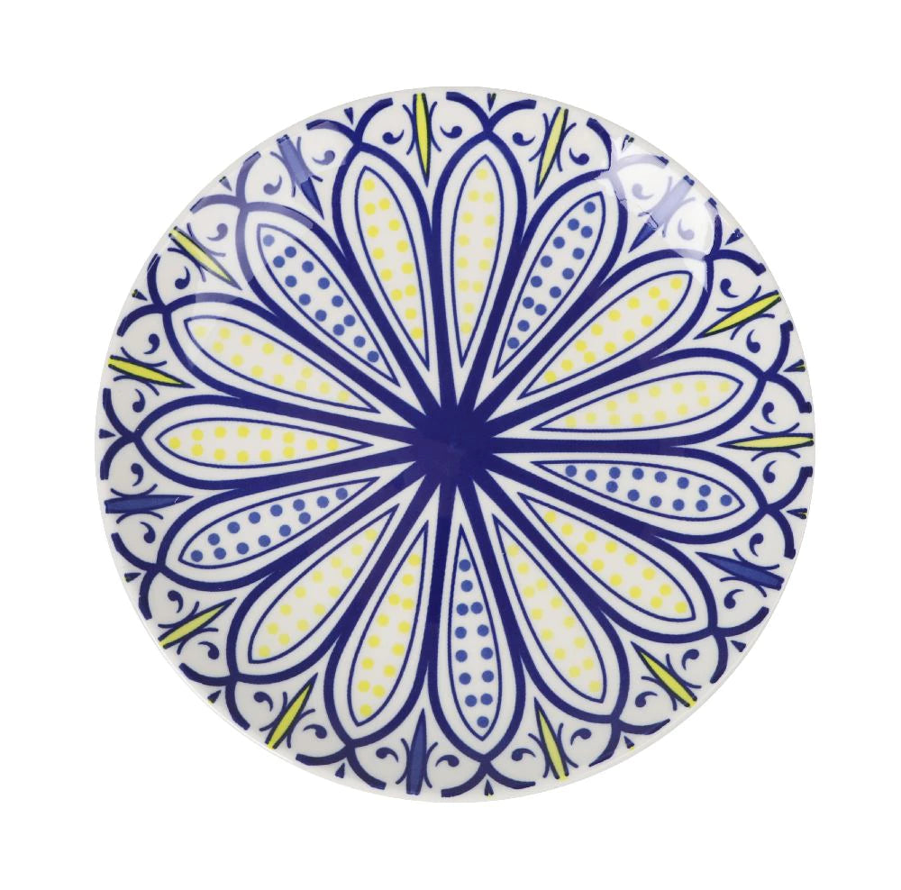 Set de farfurii de desert japoneze LA MEDITERRANEA Kait, 20 cm, porțelan, 6 buc.