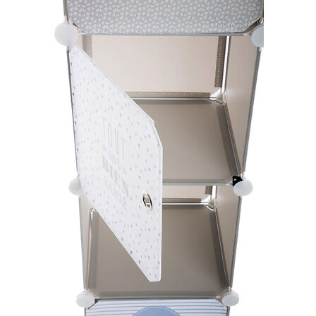 Dulap de depozitare pentru copii Atmosphera Tower, 4 compartimente, 34x140x32 cm