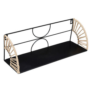 Raft de perete Atmosphera Mileva, Metal, 2 bucăți