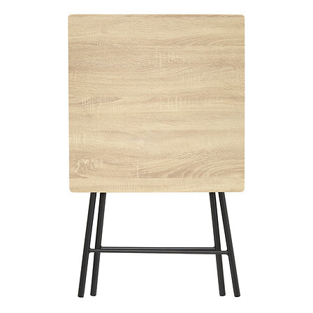 Сгъваема маса 5five, MDF дървесен ефект, 4 места, 80x80 cm, Бежова
