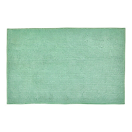 Мини килимче за баня 5five Colors, Шенил, Селадон зелено, 50x80 cm