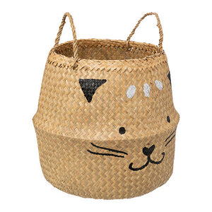 Coș de depozitare pliabil Atmosphera Cat, 37 cm