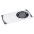 Folding PP chopping board with colander