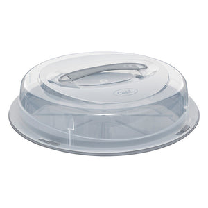 Кутия за торта 5five Essentiels, Полипропилен, Сива, Ø35 cm