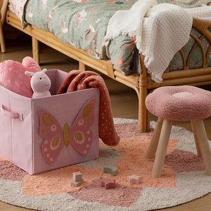 Scaun pentru copii Atmosphera Flower, Boucle, Roz