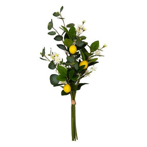 Изкуствен букет atmosphera Gilda, Лимони и цветя, 65 cm