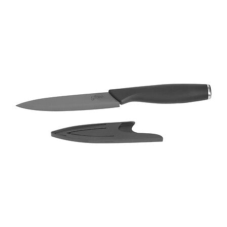 Керамичен нож 5five Absolu Black, Черно острие, 12.5 cm