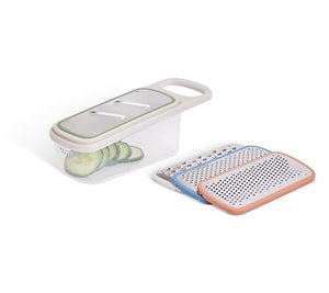 Grater 4 blades with storage box Colors length 26 cm