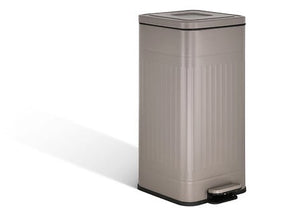 Кош за боклук 5five Nova, Метал, 30L, Бежов