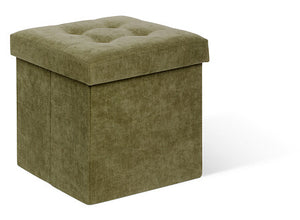 Pouf cu atmosfera de depozitare Lysandre, kaki