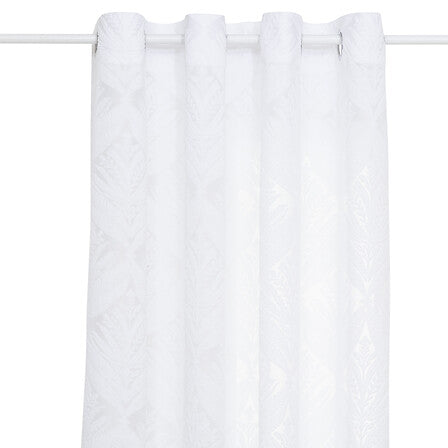 Sheer Lazi 140 x 240 cm Wild Romance white