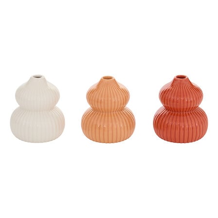 Комплект 3 вазички atmosphera Nippo, Керамика, 9 cm