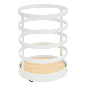 Поставка за прибори 5five Balm, Бяла, Метал, 17.3 cm