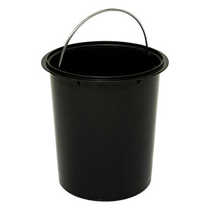 Кош за боклук 5five, Стомана, 5L, Черен
