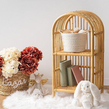 Bibliotecă pentru copii Atmosphere, Rattan, 76 cm